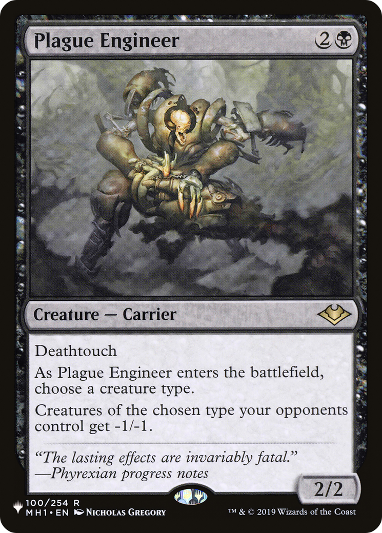 Plague Engineer [The List Reprints] | Spectrum Games