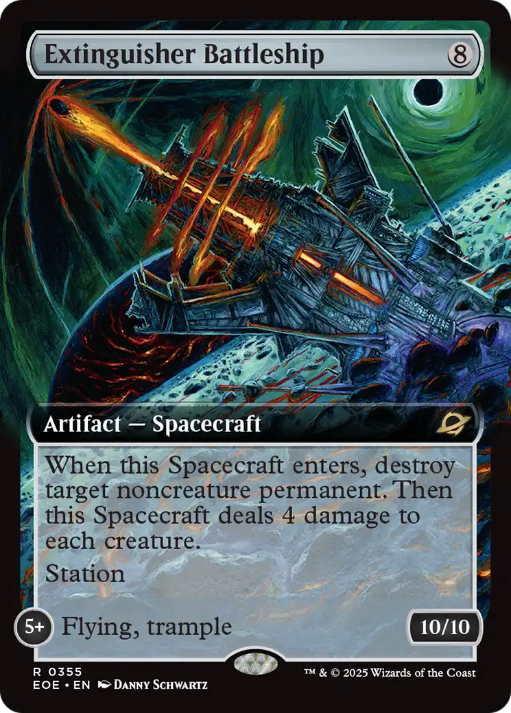 Extinguisher Battleship (Extended Art) [Edge of Eternities] | Spectrum Games