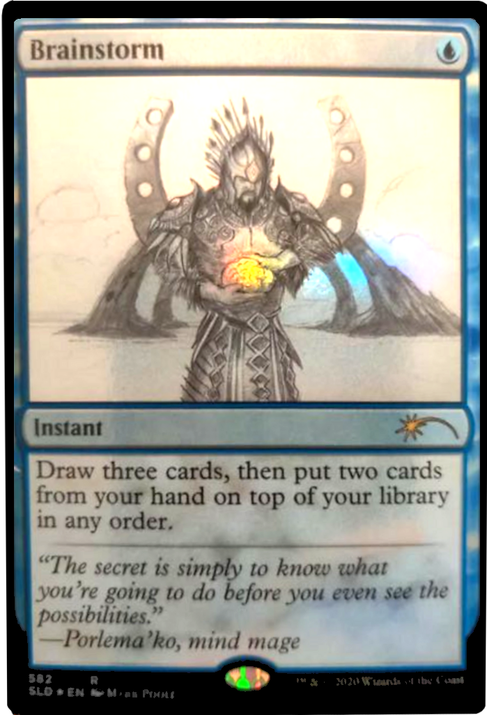 Brainstorm (Sketch) [Secret Lair Drop Promos] | Spectrum Games