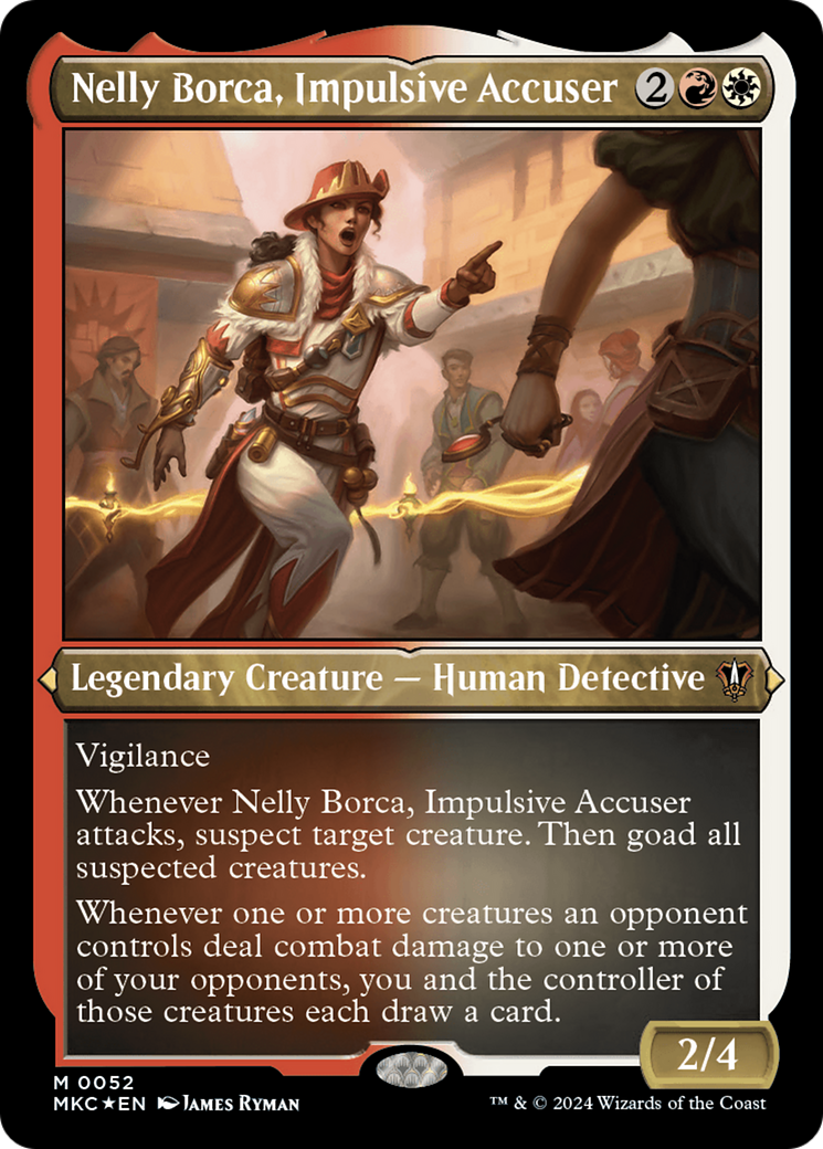 Nelly Borca, Impulsive Accuser (Display Commander) [Murders at Karlov Manor Commander] | Spectrum Games