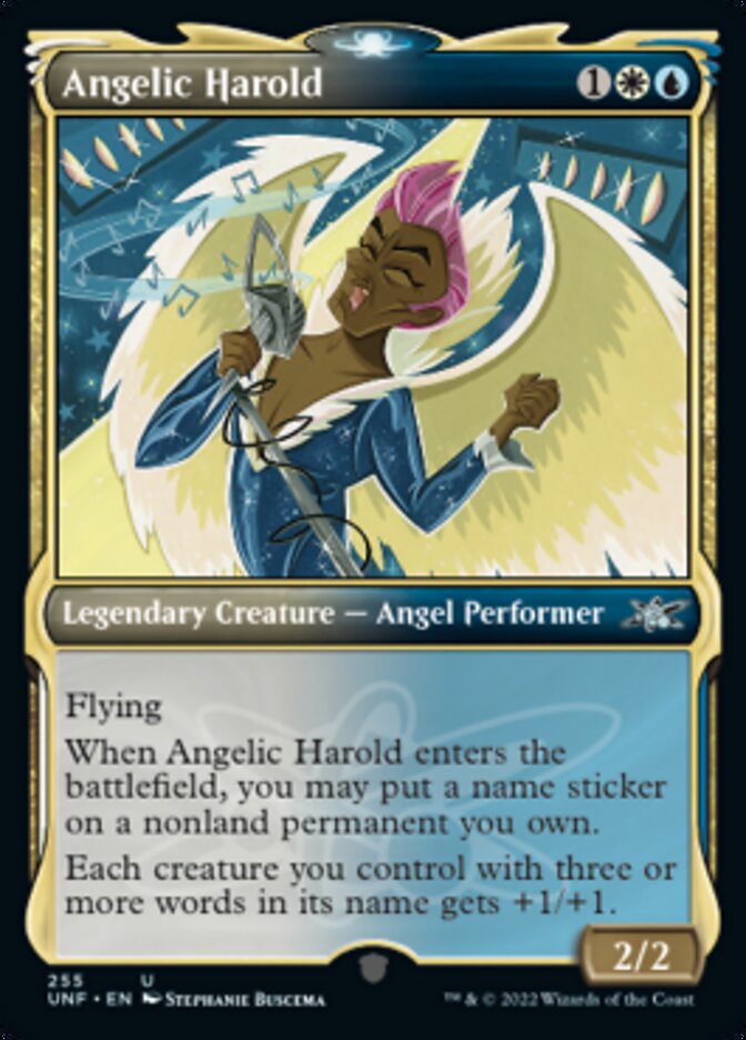 Angelic Harold (Showcase) [Unfinity] | Spectrum Games