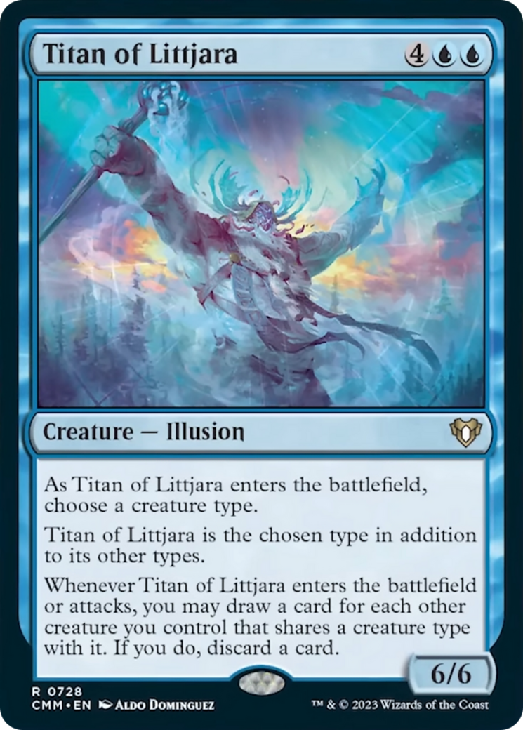 Titan of Littjara [Commander Masters] | Spectrum Games