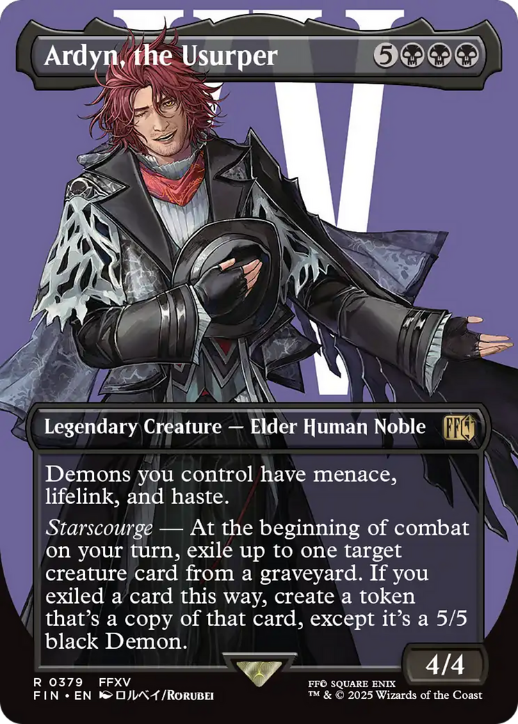 Ardyn, the Usurper (Borderless) (0379) [FINAL FANTASY] | Spectrum Games
