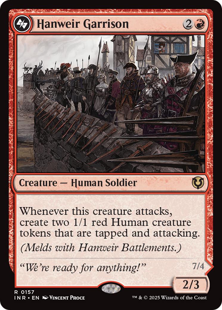 Hanweir Garrison [Innistrad Remastered] | Spectrum Games