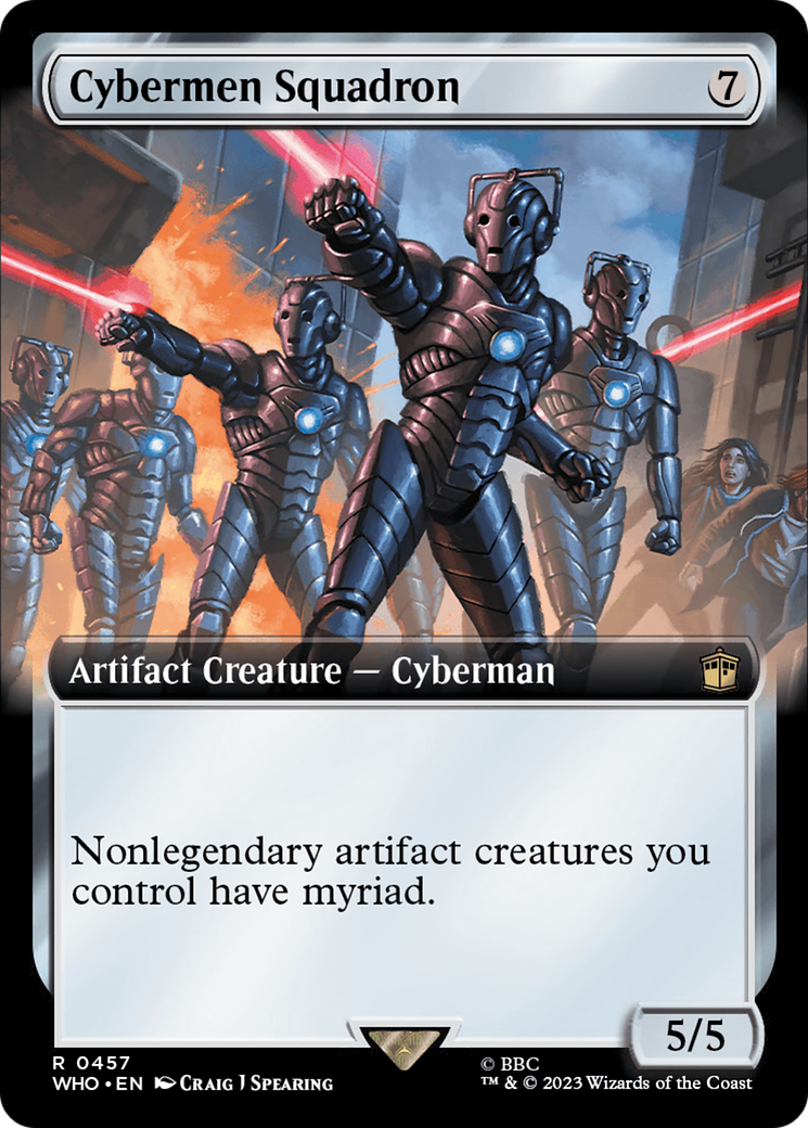 Cybermen Squadron (Extended Art) [Doctor Who] | Spectrum Games