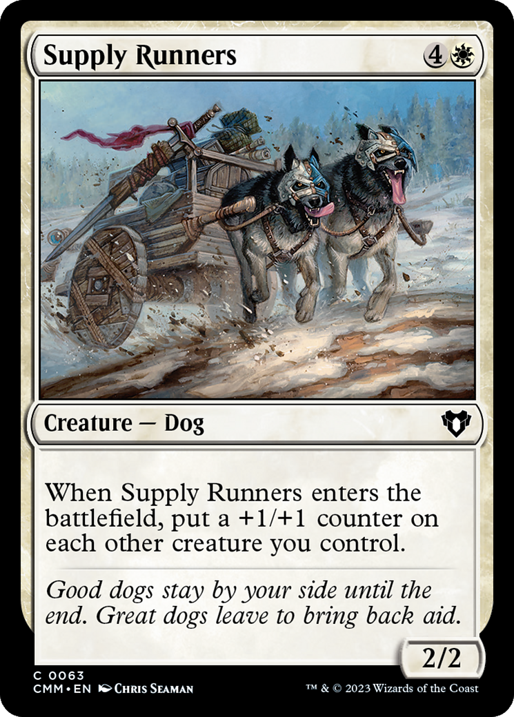 Supply Runners [Commander Masters] | Spectrum Games