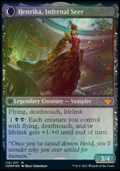Henrika Domnathi // Henrika, Infernal Seer [Innistrad: Crimson Vow Prerelease Promos] | Spectrum Games