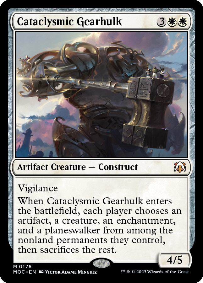 Cataclysmic Gearhulk [March of the Machine Commander] | Spectrum Games