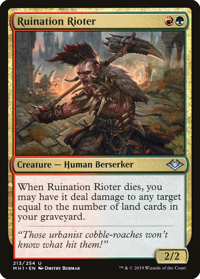 Ruination Rioter [Modern Horizons] | Spectrum Games