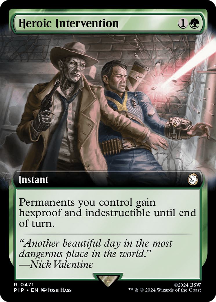 Heroic Intervention (Extended Art) [Fallout] | Spectrum Games