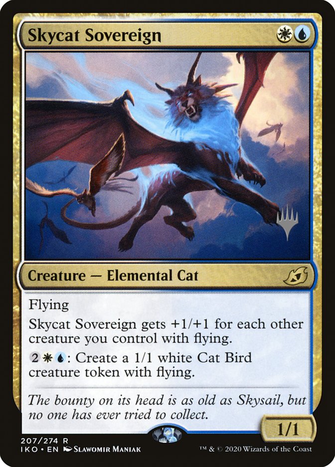 Skycat Sovereign (Promo Pack) [Ikoria: Lair of Behemoths Promos] | Spectrum Games