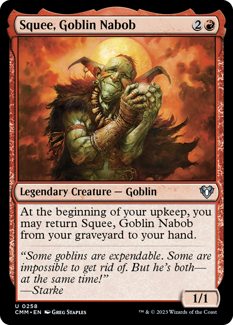 Squee, Goblin Nabob [Commander Masters] | Spectrum Games