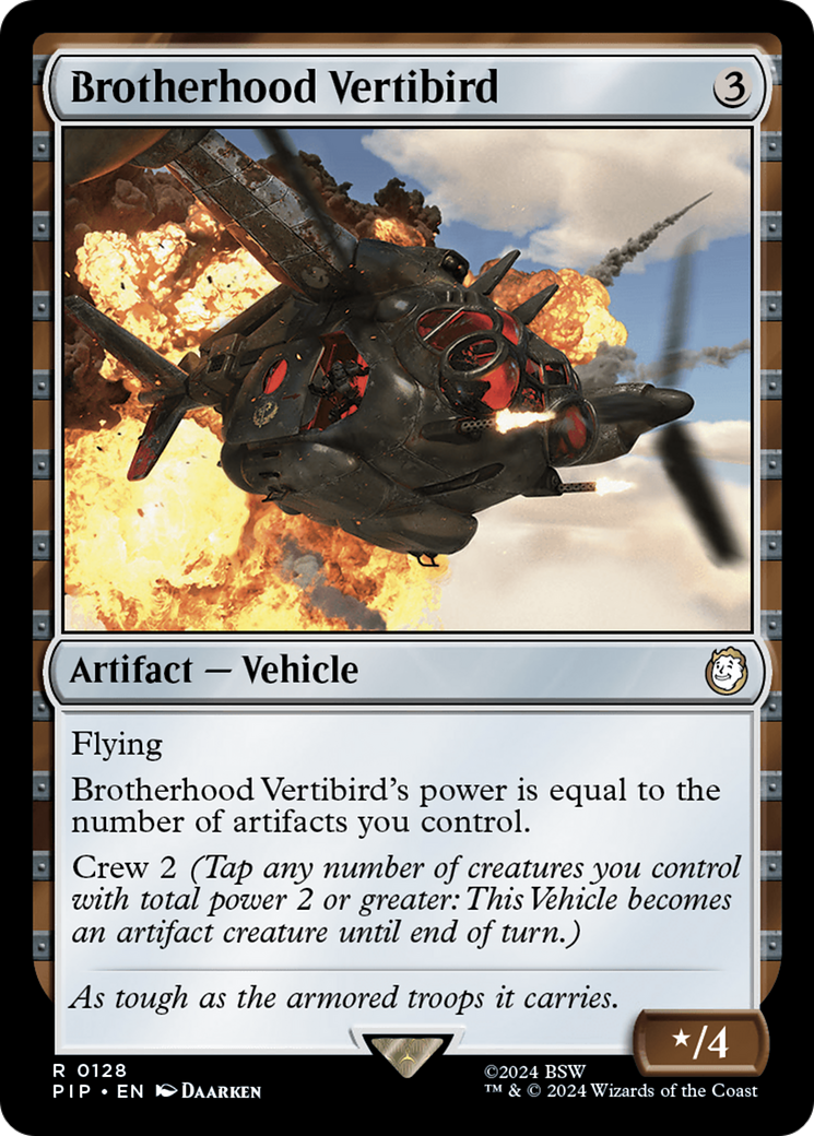 Brotherhood Vertibird [Fallout] | Spectrum Games