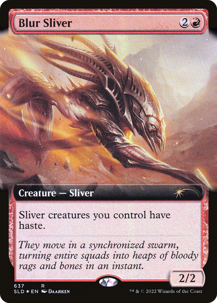 Blur Sliver (Extended Art) [Secret Lair Drop Promos] | Spectrum Games