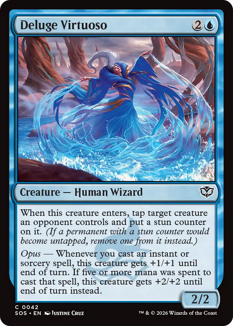 Deluge Virtuoso [Secrets of Strixhaven] | Spectrum Games