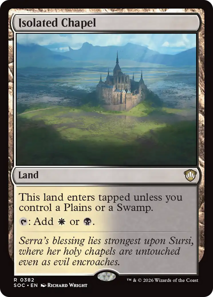 Isolated Chapel [Secrets of Strixhaven Commander] | Spectrum Games