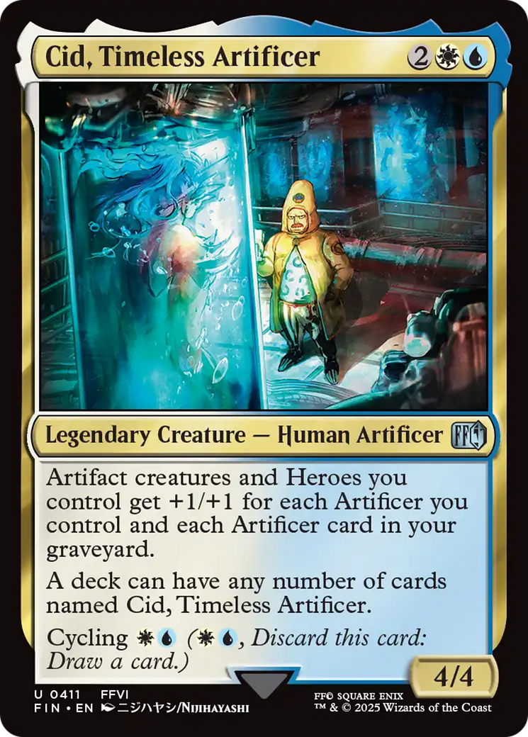 Cid, Timeless Artificer (0411) [FINAL FANTASY] | Spectrum Games