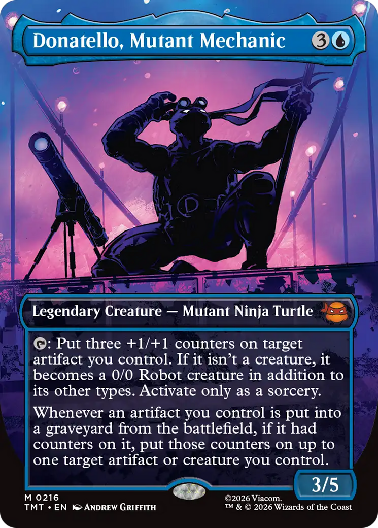 Donatello, Mutant Mechanic (Borderless) [Teenage Mutant Ninja Turtles] | Spectrum Games
