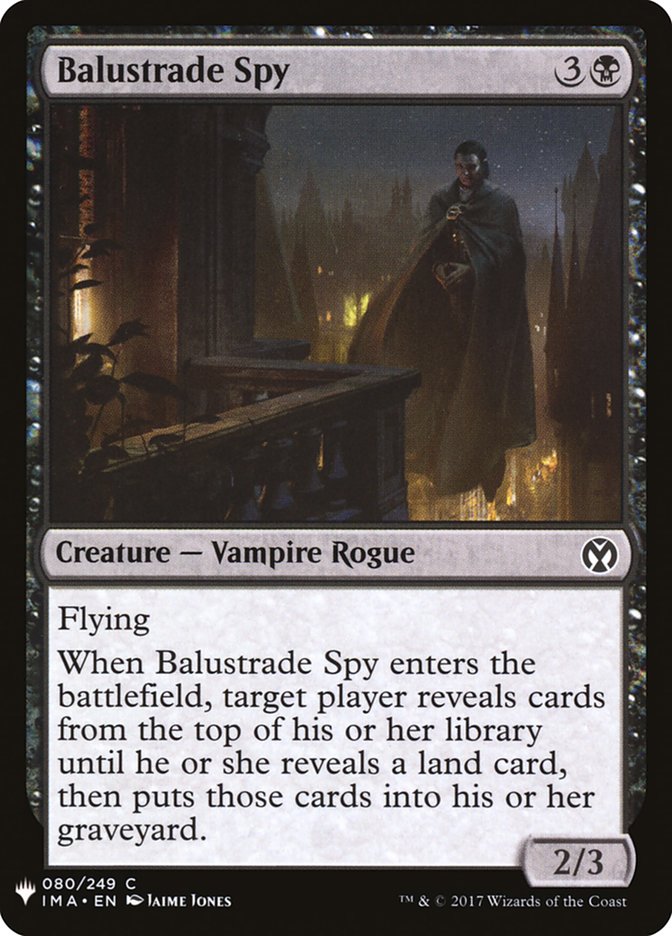 Balustrade Spy [Mystery Booster] | Spectrum Games