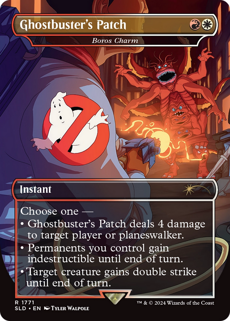 Ghostbuster's Patch - Boros Charm [Secret Lair Drop Series] | Spectrum Games