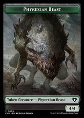 Eldrazi Scion // Phyrexian Beast Double-Sided Token [Commander Masters Tokens] | Spectrum Games