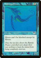 Shifting Sliver [The List Reprints] | Spectrum Games