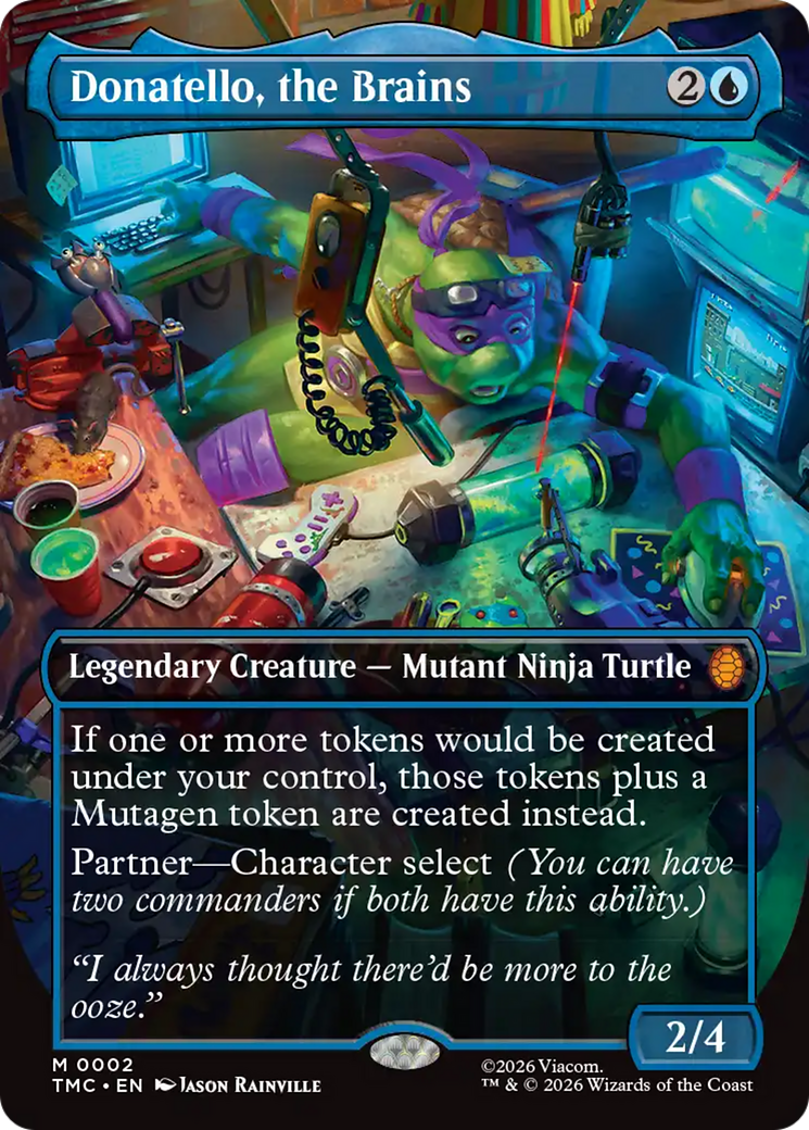 Donatello, the Brains (Borderless) [Teenage Mutant Ninja Turtles Commander] | Spectrum Games