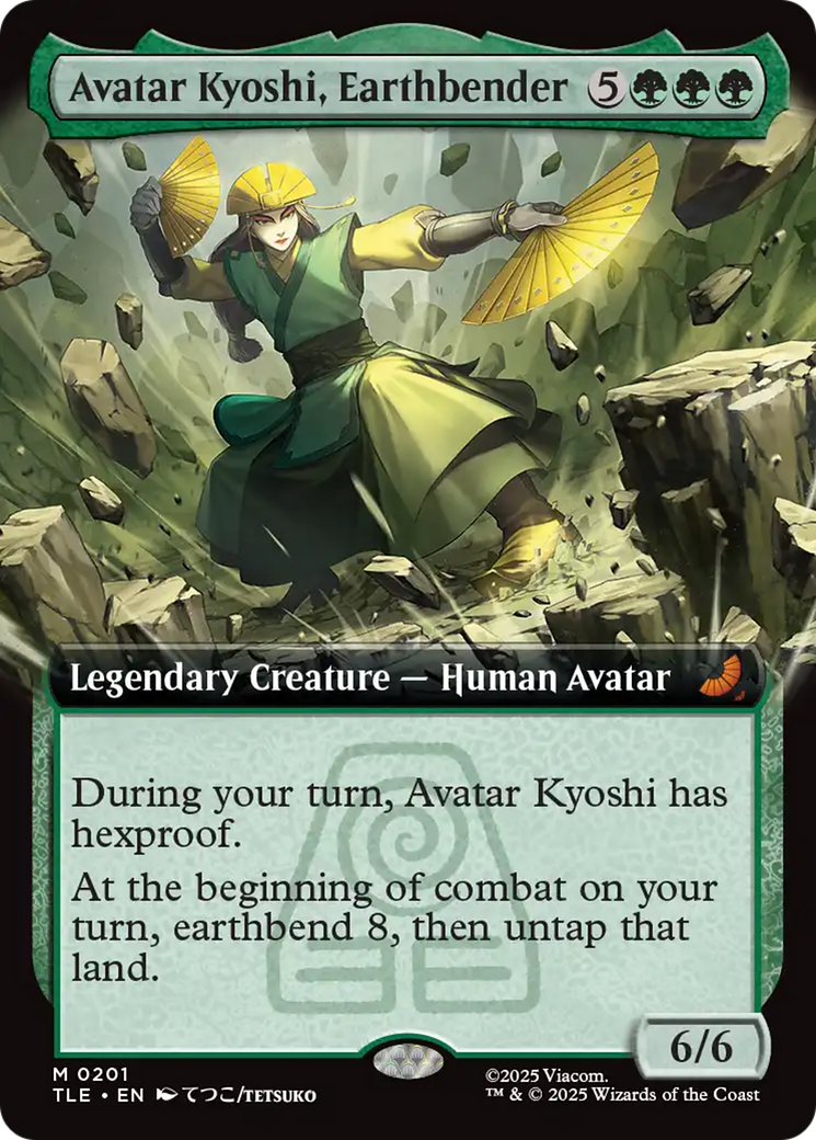 Avatar Kyoshi, Earthbender (Extended Art) [Avatar: The Last Airbender: Eternal-Legal] | Spectrum Games
