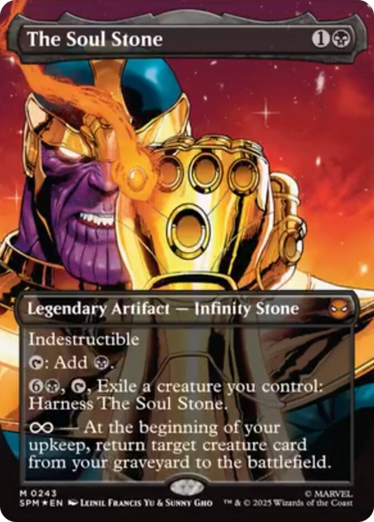 The Soul Stone (Borderless) [Marvel's Spider-Man] | Spectrum Games