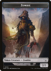 Treasure (21) // Zombie Double-Sided Token [March of the Machine Tokens] | Spectrum Games