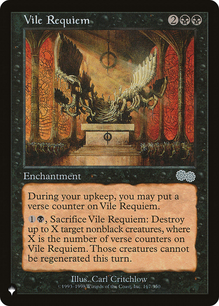 Vile Requiem (USG) [The List] | Spectrum Games