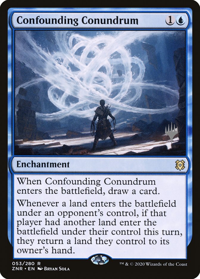 Confounding Conundrum (Promo Pack) [Zendikar Rising Promos] | Spectrum Games