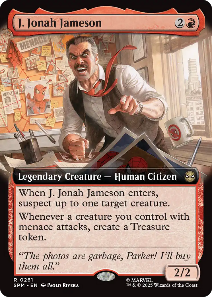 J. Jonah Jameson (Extended Art) [Marvel's Spider-Man] | Spectrum Games