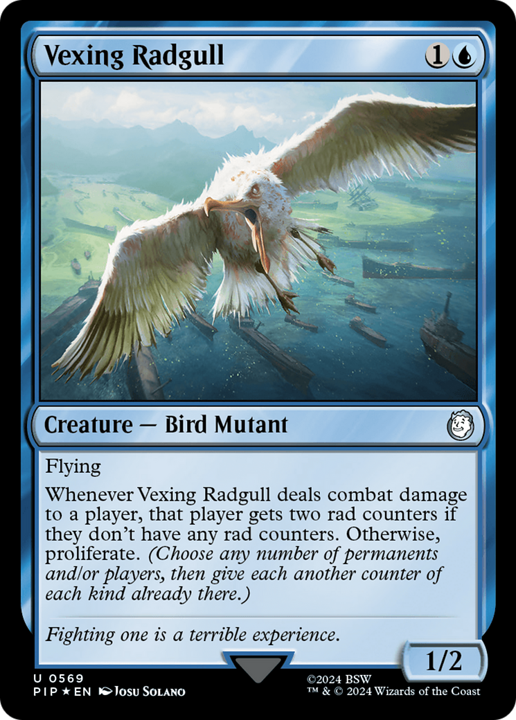 Vexing Radgull (Surge Foil) [Fallout] | Spectrum Games