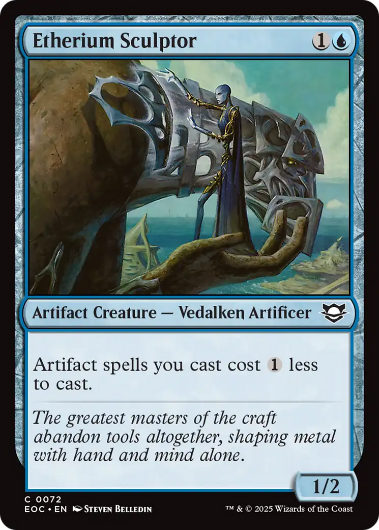 Etherium Sculptor [Edge of Eternities Commander] | Spectrum Games