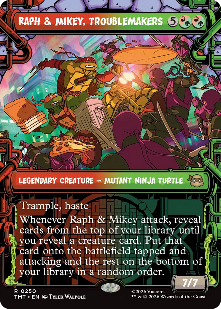 Raph & Mikey, Troublemakers (Showcase) [Teenage Mutant Ninja Turtles] | Spectrum Games