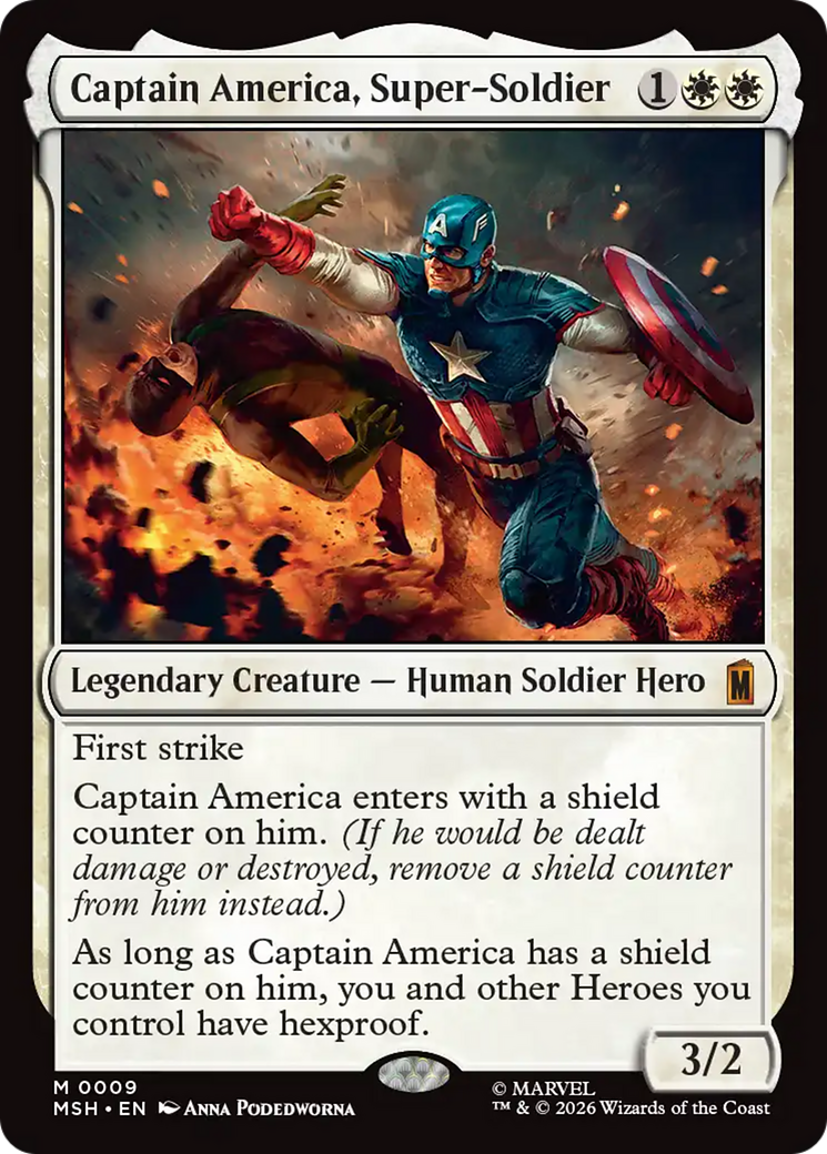 Captain America, Super-Soldier [Marvel Super Heroes] | Spectrum Games