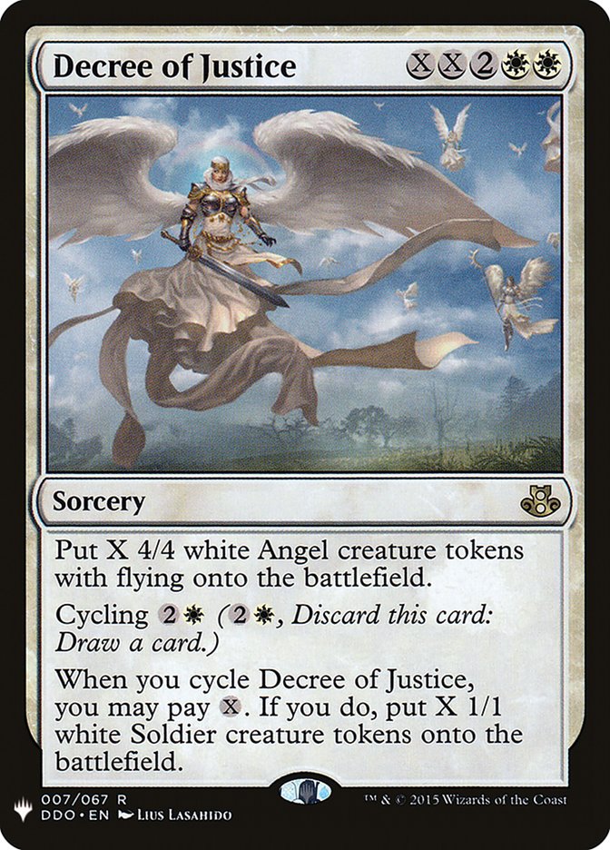 Decree of Justice [Mystery Booster] | Spectrum Games