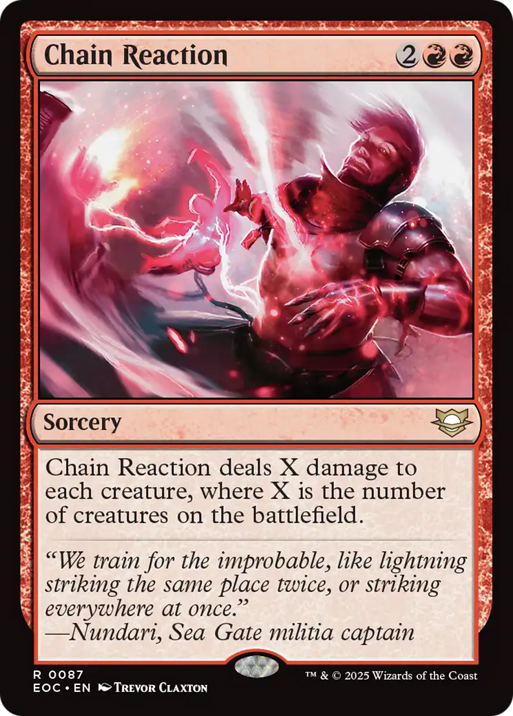 Chain Reaction [Edge of Eternities Commander] | Spectrum Games
