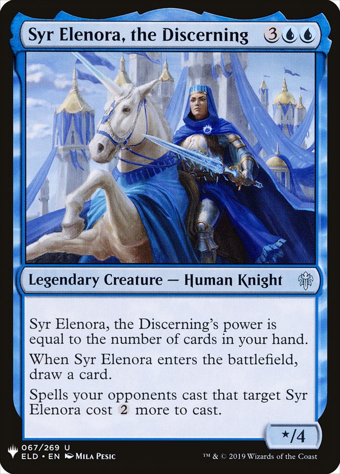 Syr Elenora, the Discerning [Mystery Booster] | Spectrum Games