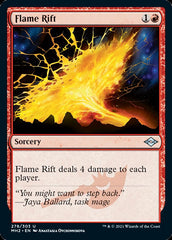 Flame Rift (Foil Etched) [Modern Horizons 2] | Spectrum Games