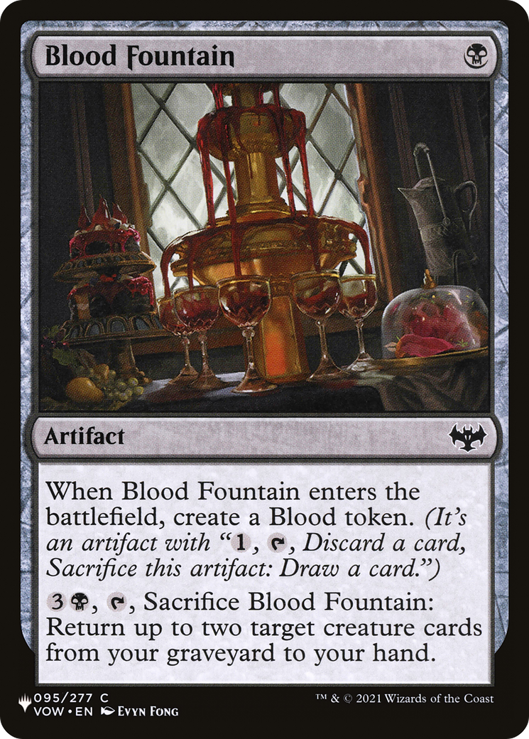 Blood Fountain [The List Reprints] | Spectrum Games