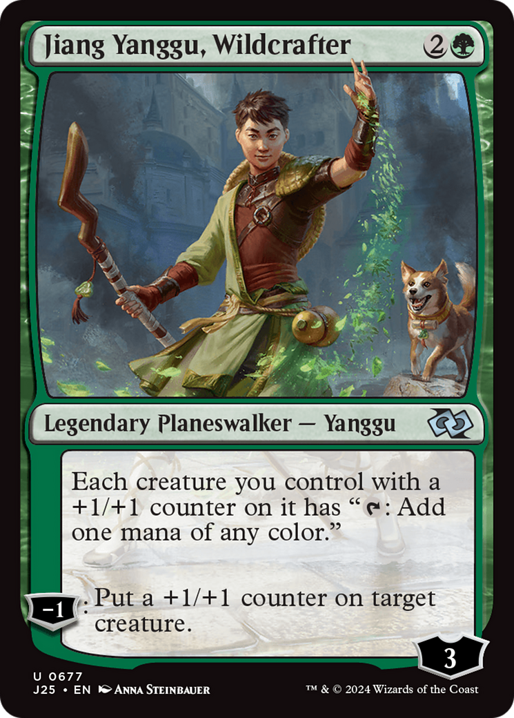 Jiang Yanggu, Wildcrafter [Foundations Jumpstart] | Spectrum Games