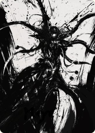 Tekuthal, Inquiry Dominus Art Card [Phyrexia: All Will Be One Art Series] | Spectrum Games