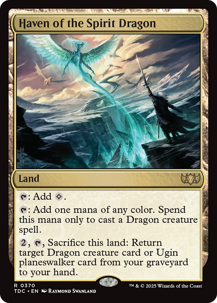 Haven of the Spirit Dragon [Tarkir: Dragonstorm Commander] | Spectrum Games