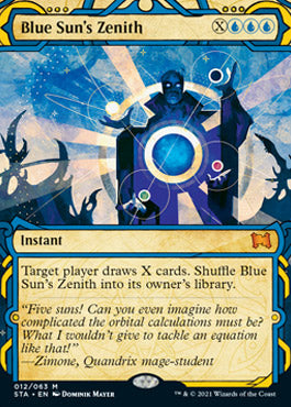 Blue Sun's Zenith (Foil Etched) [Strixhaven: Mystical Archive] | Spectrum Games