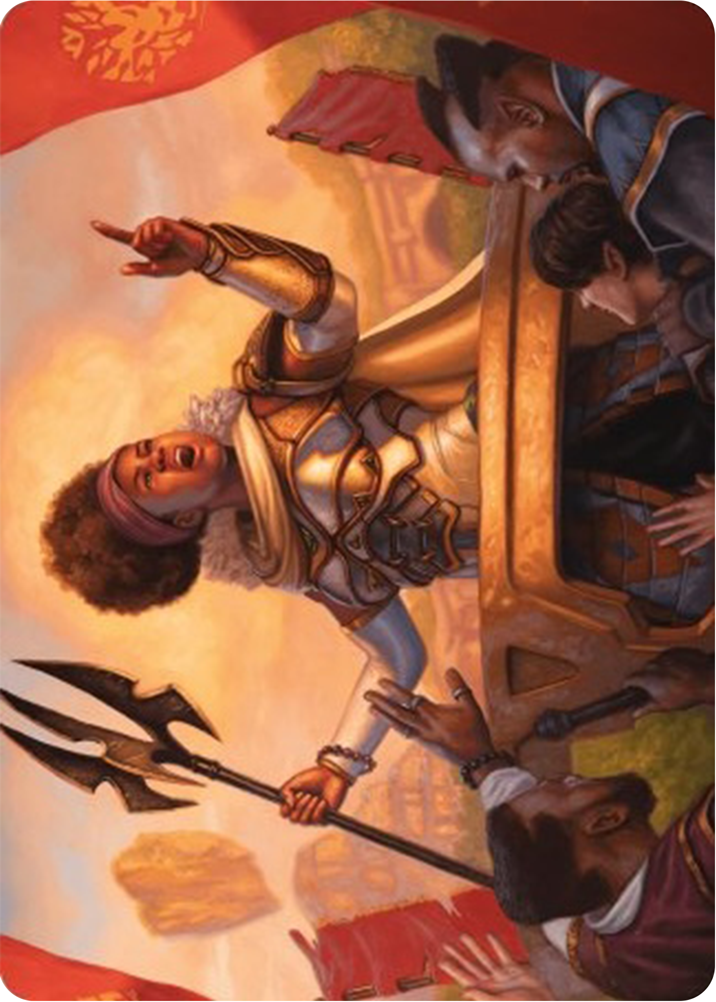 Recruiter of the Guard Art Card [Modern Horizons 3 Art Series] | Spectrum Games