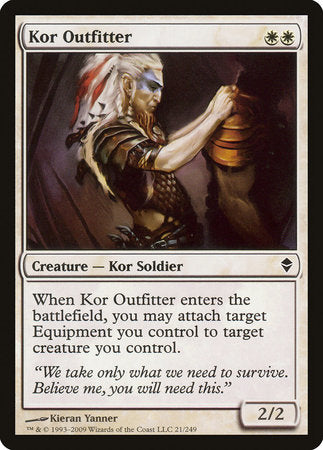 Kor Outfitter [Zendikar] | Spectrum Games