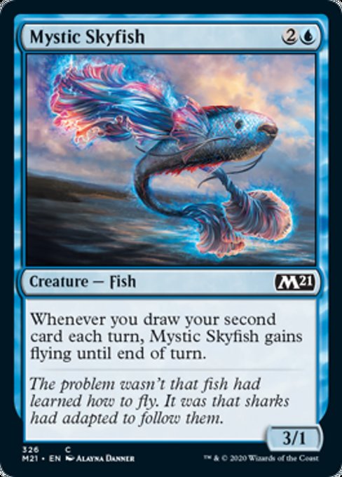 Mystic Skyfish [Core Set 2021] | Spectrum Games