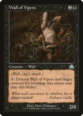 Wall of Vipers [Prophecy] | Spectrum Games